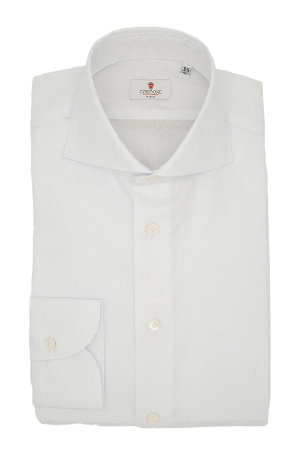 Dobby Shirt White Pasley - October Bundle