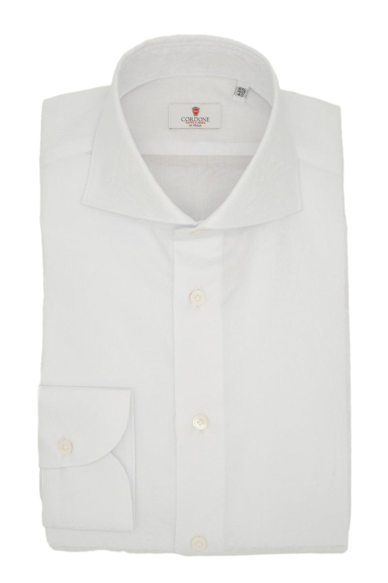 Dobby Shirt White Pasley - October Bundle