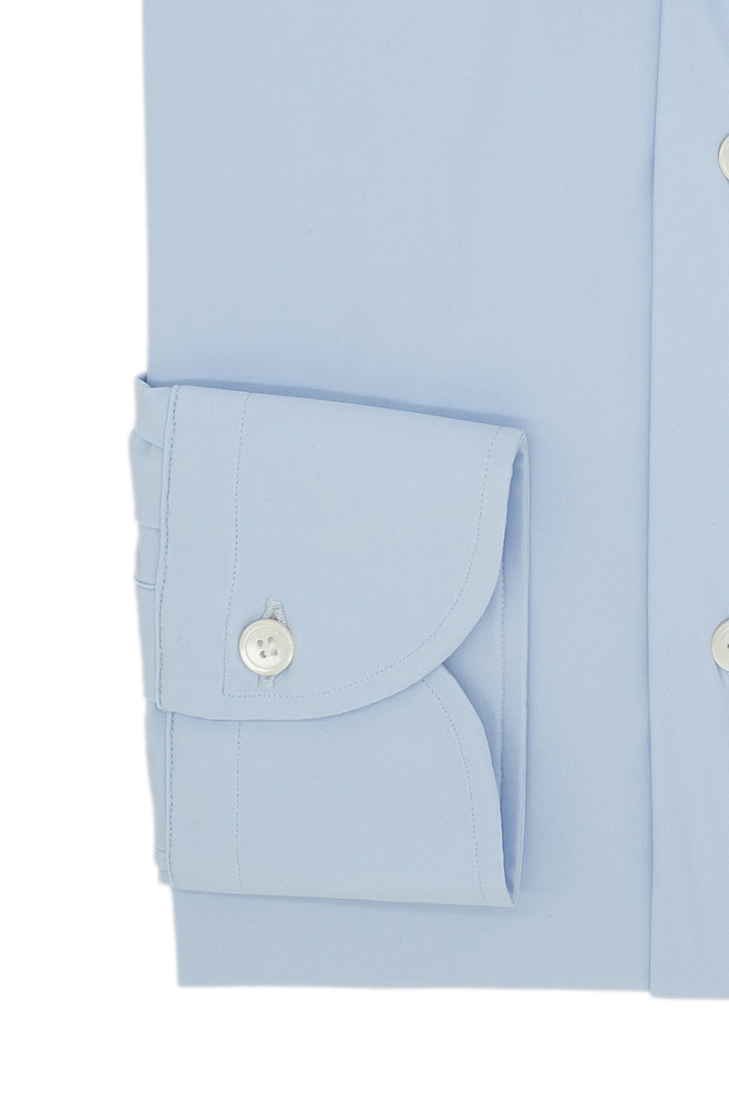 Azure No Iron Techincal Fabrics Shirt