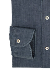 Dark Blue Denim Shirt