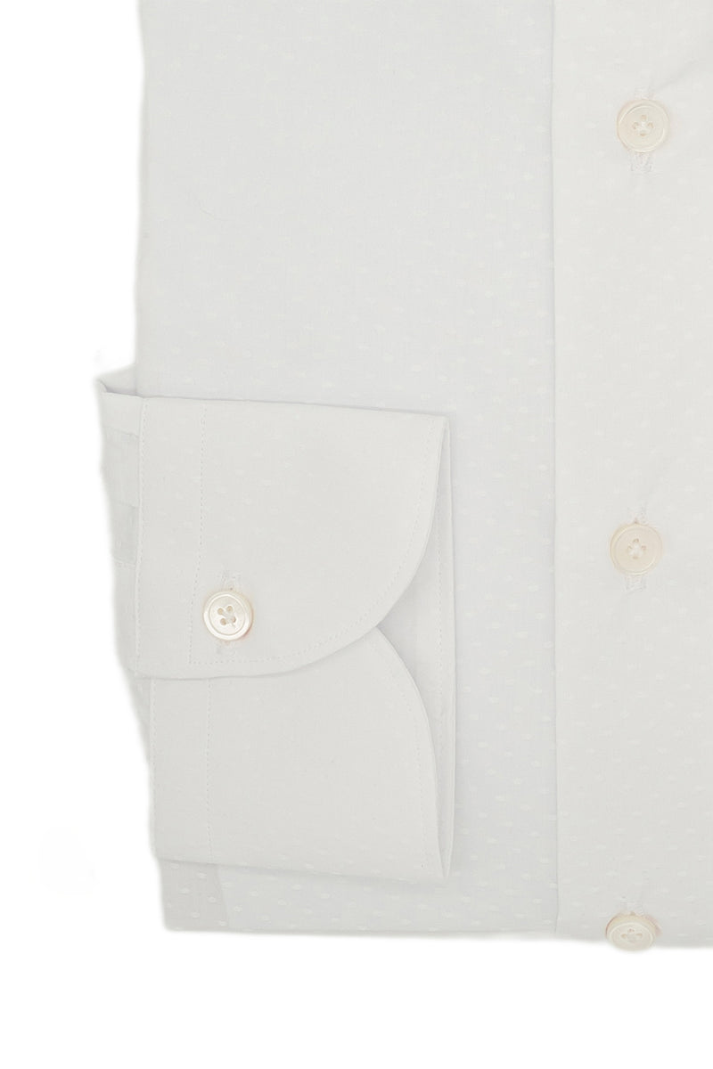 Dobby Shirt White Dots