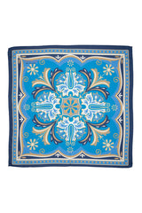 White Collar Bold Striped Blue Popeline - October Bundle
