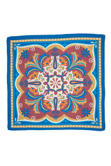 White Collar Bold Striped Azure Popeline - October Bundle