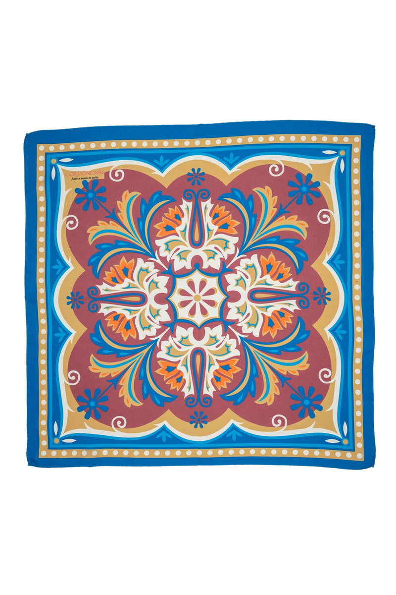 White Collar Bold Striped Azure Popeline - October Bundle