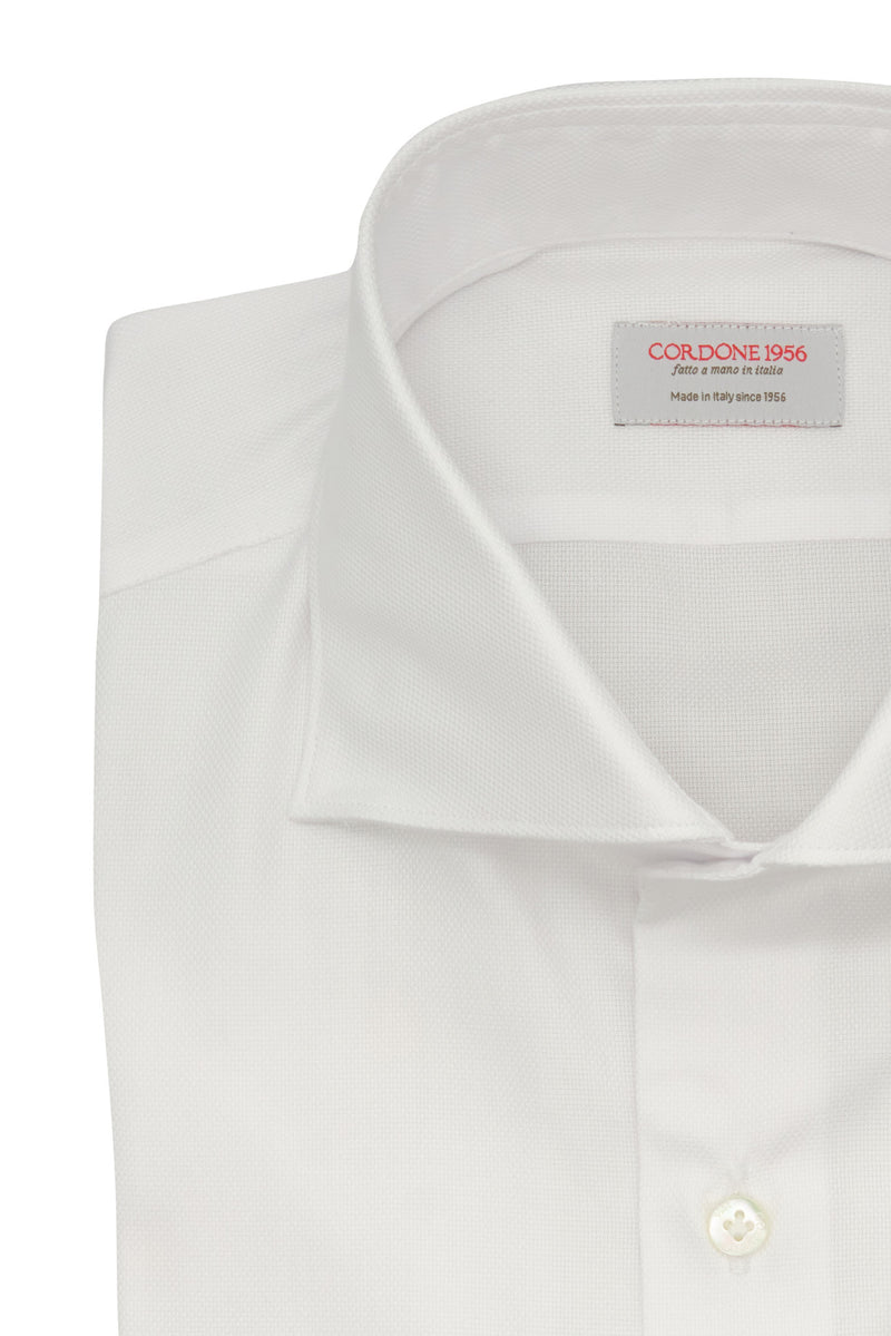 Oxford White Shirt - Italian Cotton - Handmade in Italy