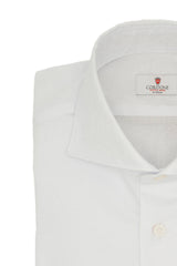 Dobby Shirt White Pasley
