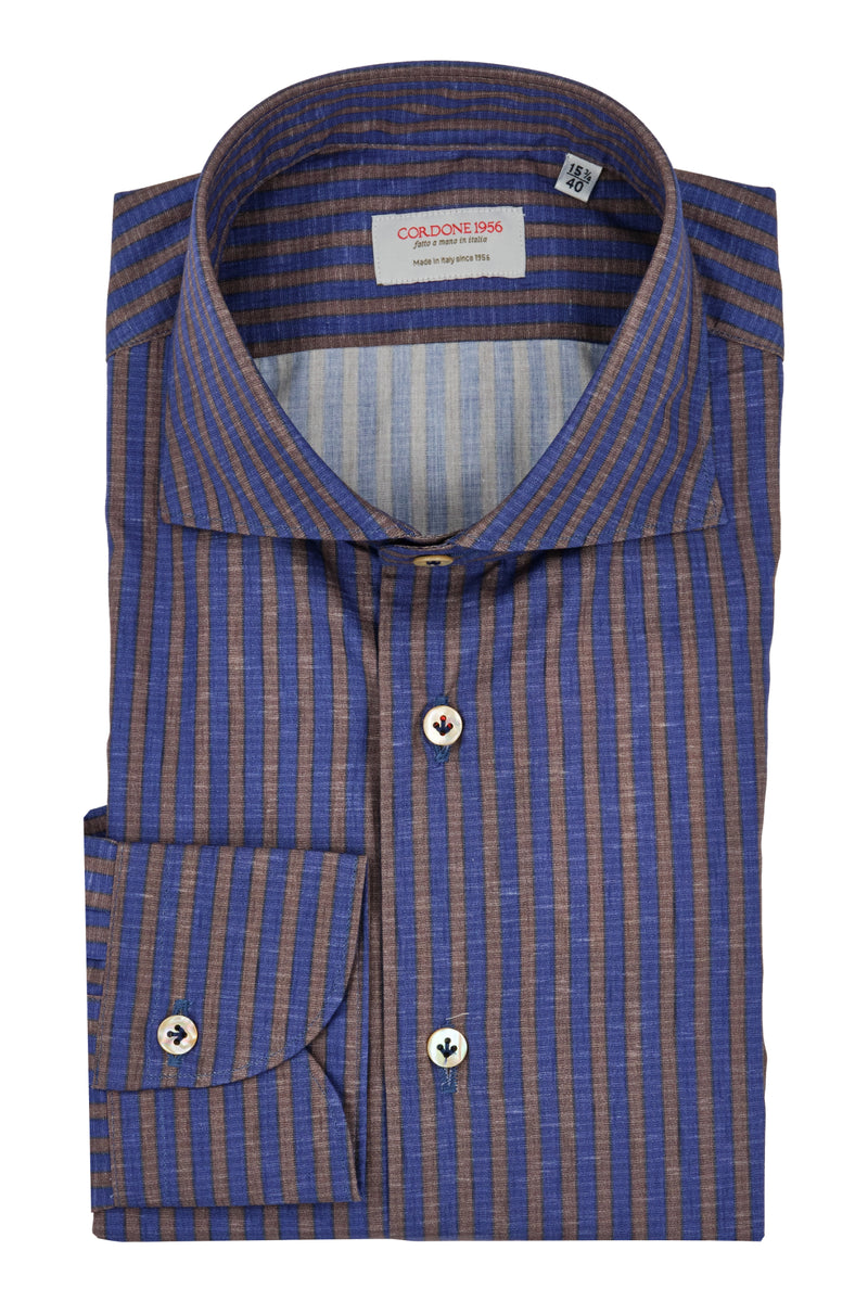 Atene Shirt - Italian Cotton   - Handmade in Italy