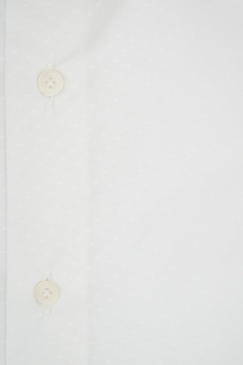 Dobby Shirt White Dots