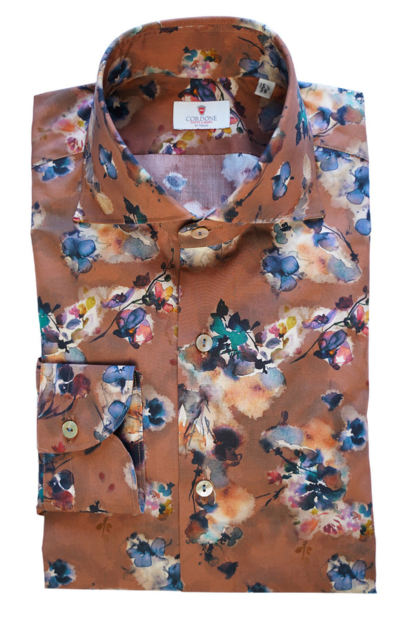 Sorrento  Shirt - Italian Cotton  - Handmade in Italy