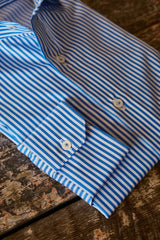 Easy Iron Striped Twill Shirt