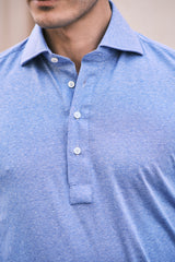 Azure Jersey Polo Shirt