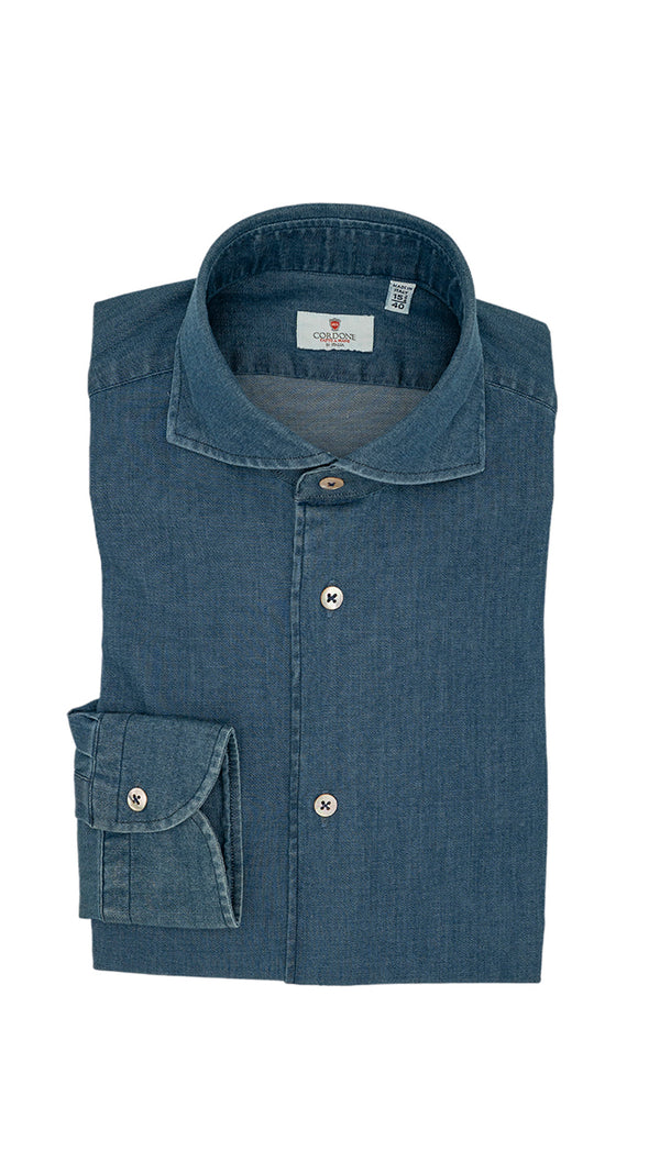 Blue Denim Shirt