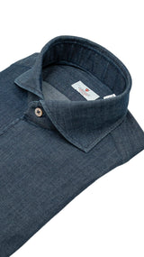 Dark Blue Denim Shirt