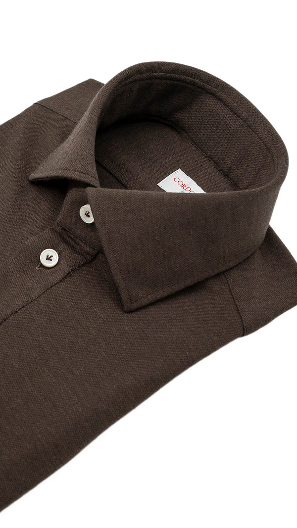 Polo Shirt Marrone