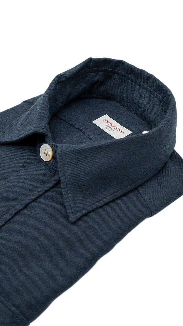 Safari Flannell Overshirt Blue