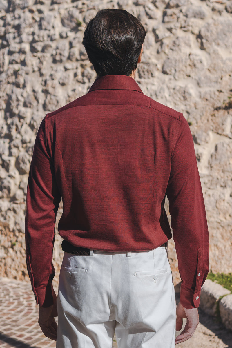 Polo Shirt Burgundy
