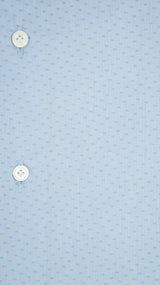 Dobby Shirt Azure Dots