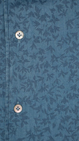 Damask Light Blue Denim Shirt