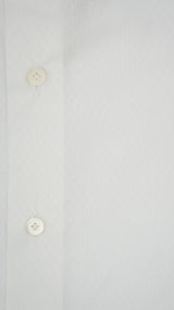 Dobby Shirt White Rhombs