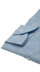 Dobby Shirt Azure Pasley