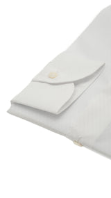 Dobby Shirt White Rhombs
