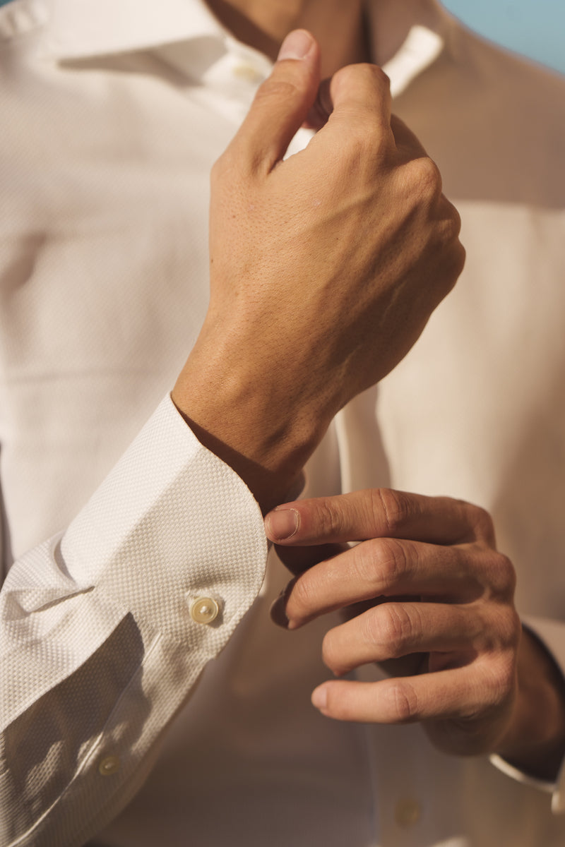 White Royalone Solid Shirt