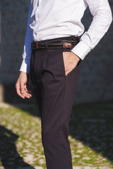 Dobby Shirt White Pasley - October Bundle