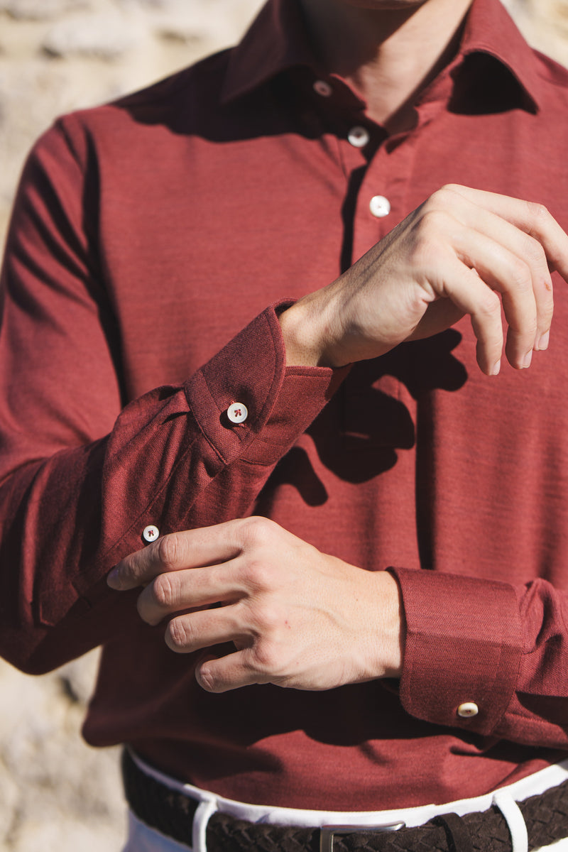 Polo Shirt Burgundy
