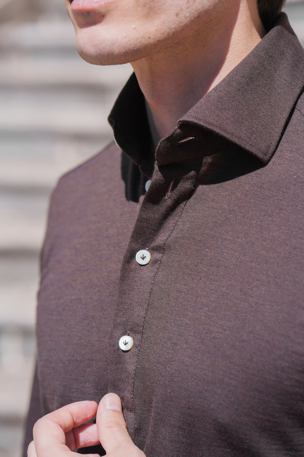 Polo Shirt Marrone