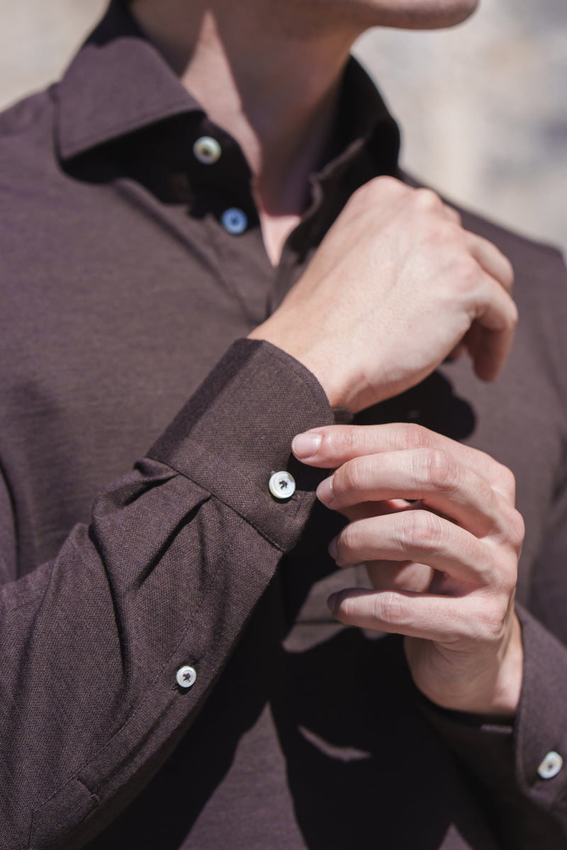 Polo Shirt Marrone
