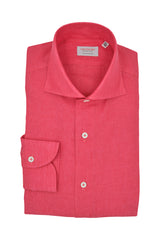 Coral Linen Shirt