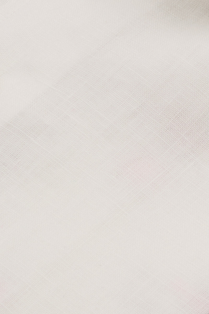 White Linen Shirt