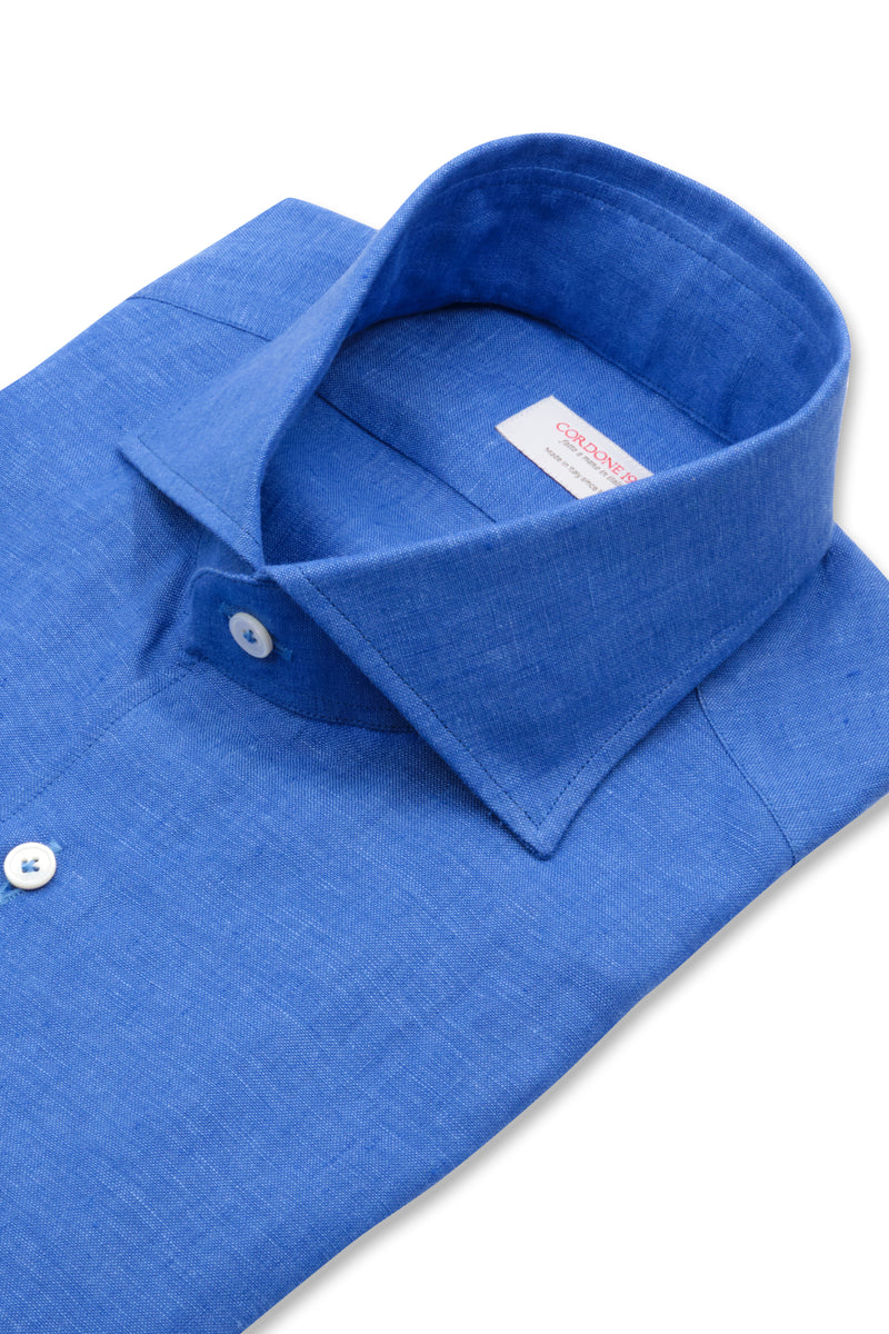 Azure Linen Shirt