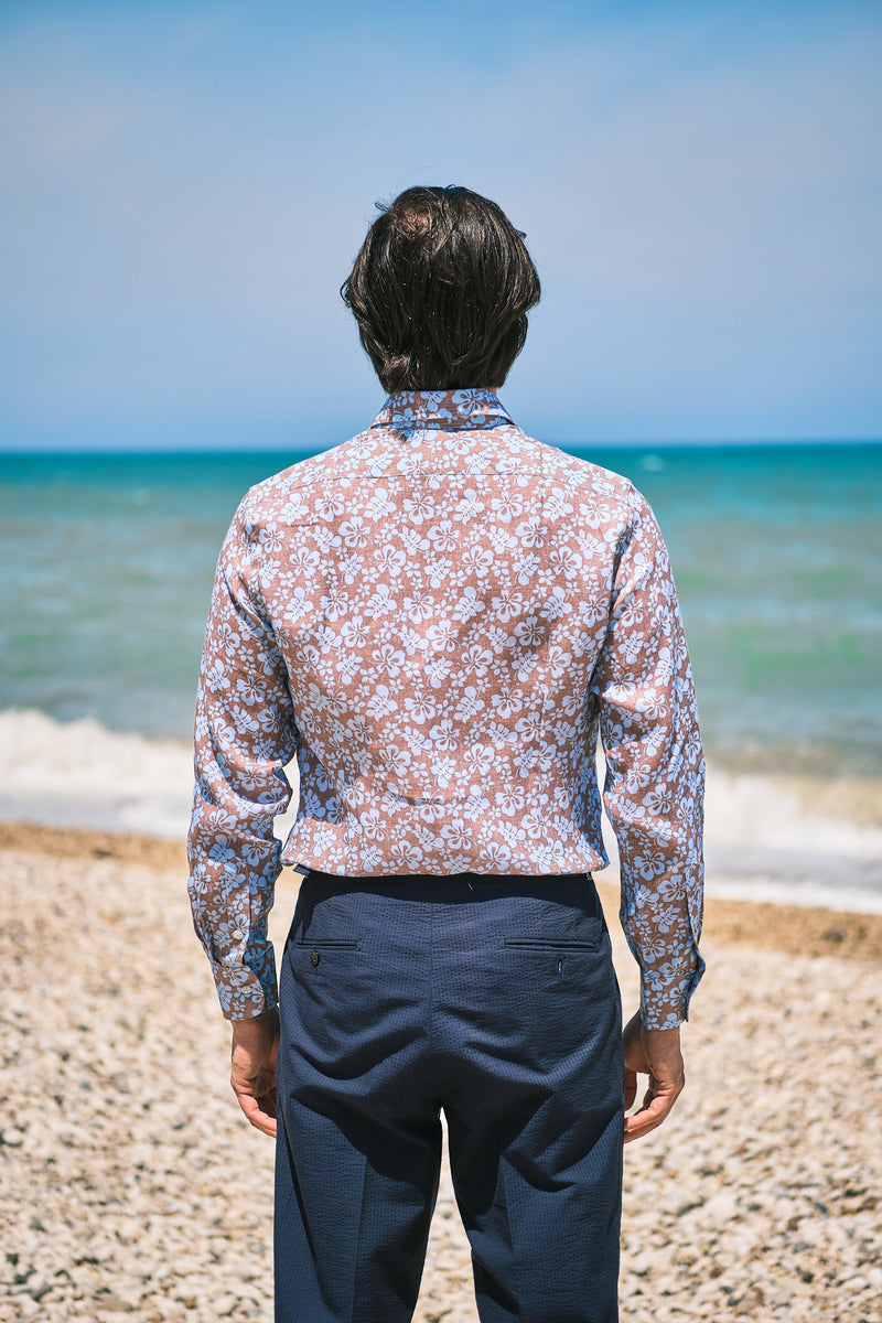 Camicia Fantasia Lino 