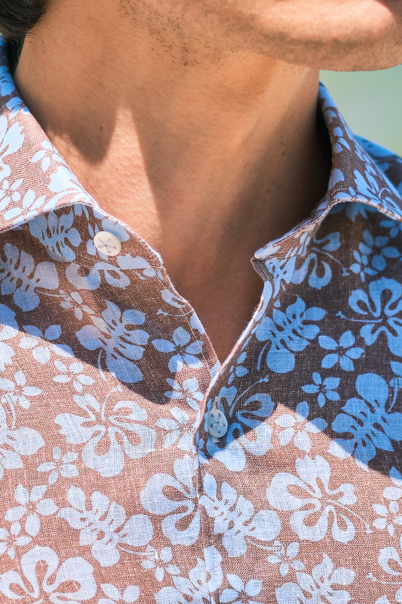 Camicia Fantasia Lino 