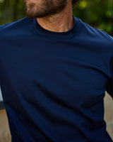 Navy Short Sleeve Interlock T-Shirt