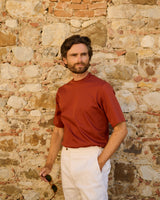 Rust Short Sleeve Interlock T-Shirt