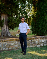 White Short Sleeve Interlock T-Shirt