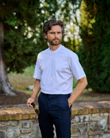 White Short Sleeve Interlock T-Shirt