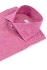 Camicia  Lino Rosa