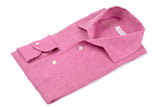 Pink Linen Capri  Shirt