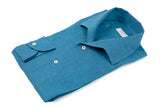 Green Water Linen Capri  Shirt