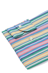 Bold Multi Striped Poplin Shirt Handmade