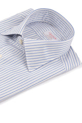 Camicia Righe Popeline Blue e Bianca 