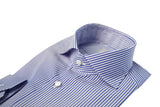 Blue And White Stripe Shirt
