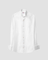 Jacquard Wing Collar Tuxedo Shirt