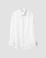 Camicia Tinta Unita Popeline Celeste