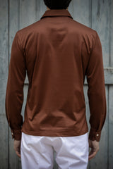 Polo Rust Manica Lunga  One Piece  Filo di Scozia