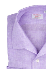 Camicia  Capri Lino Lilla  