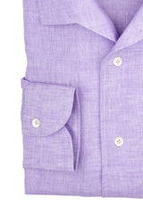 Camicia  Capri Lino Lilla  